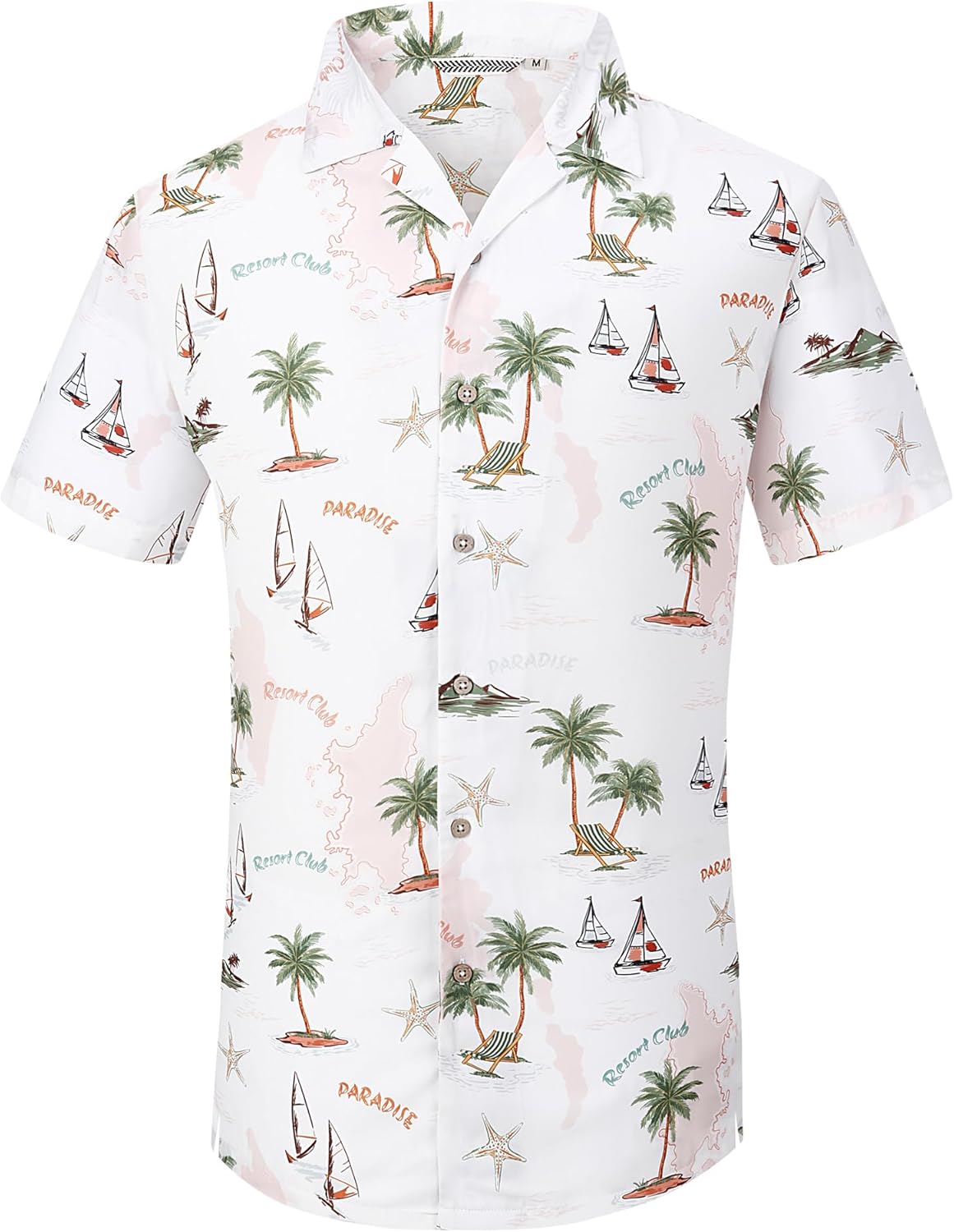 Alex Vando Mens Hawaiian Shirts Short Sleeve Summer Aloha Hawaii Shirts