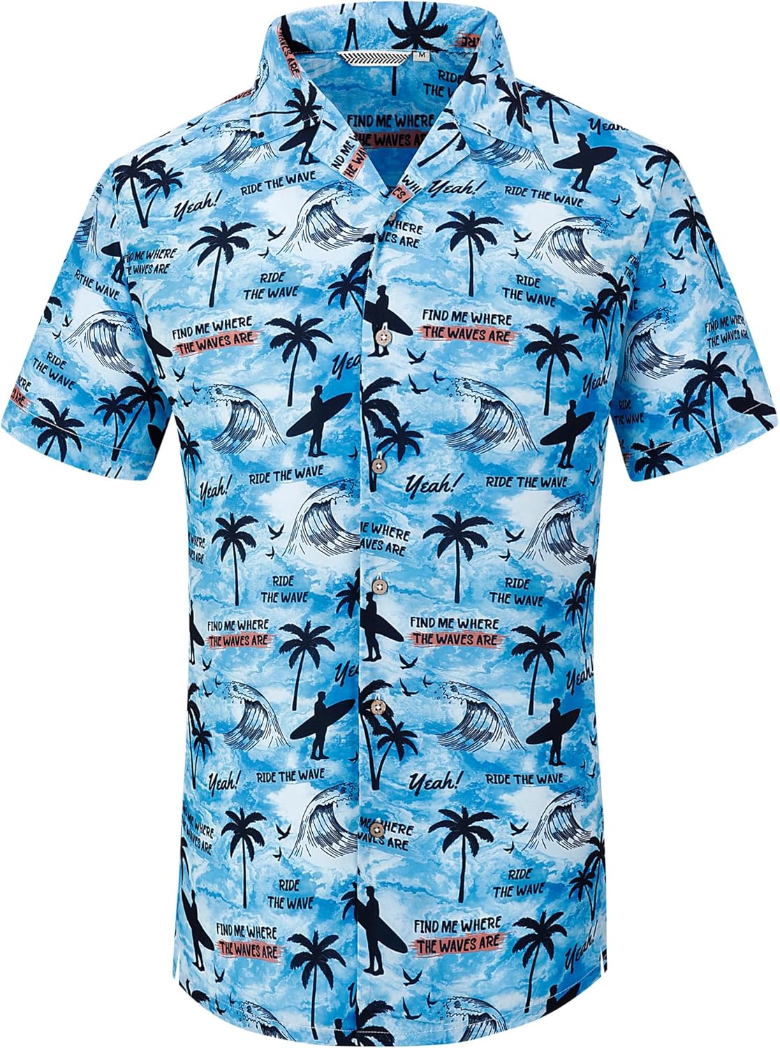 Alex Vando Mens Hawaiian Shirts Short Sleeve Summer Aloha Hawaii Shirts