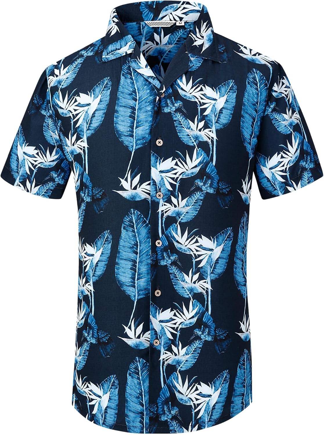 Alex Vando Mens Hawaiian Shirts Short Sleeve Summer Aloha Hawaii Shirts