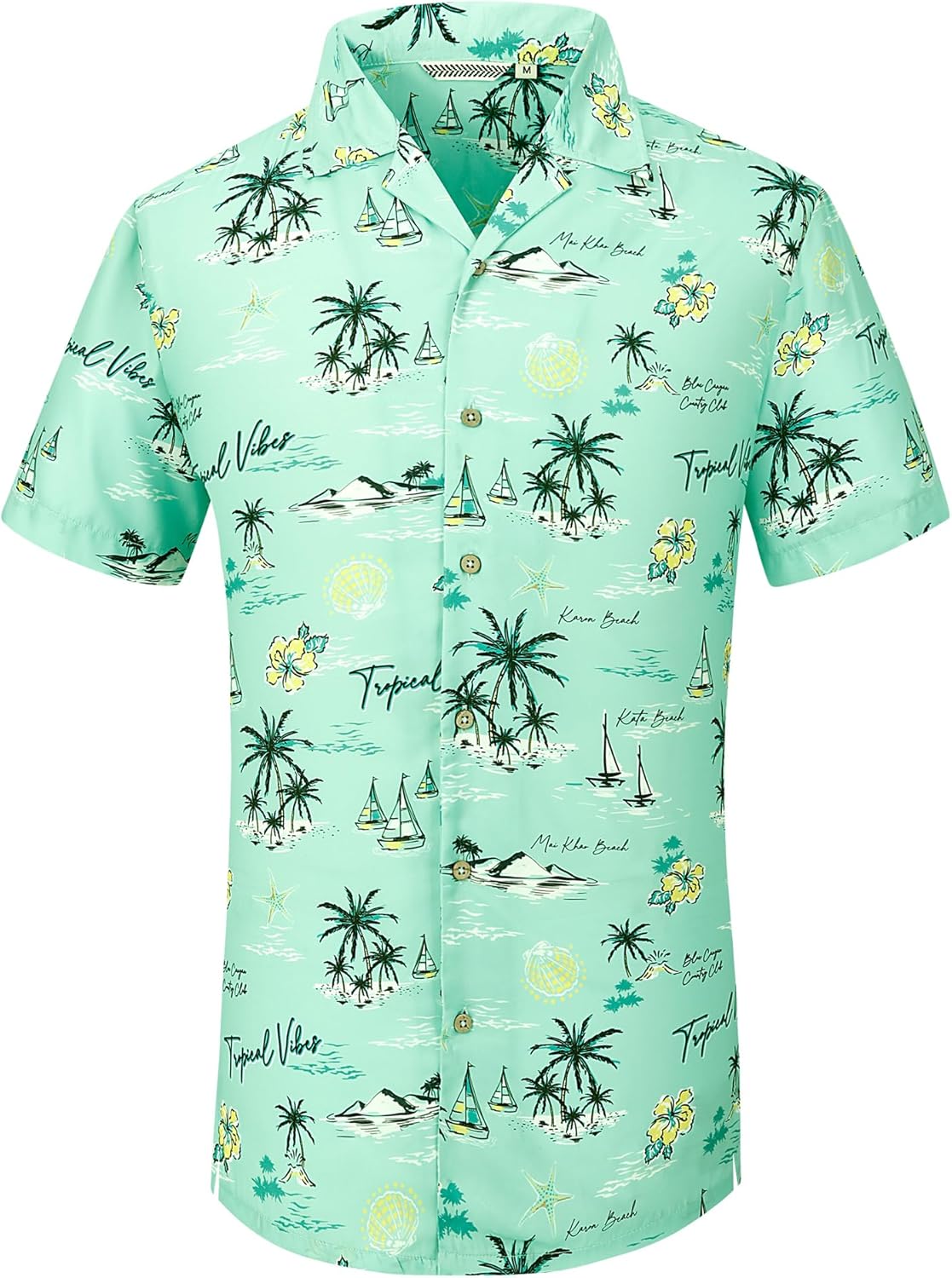 Alex Vando Mens Hawaiian Shirts Short Sleeve Summer Aloha Hawaii Shirts