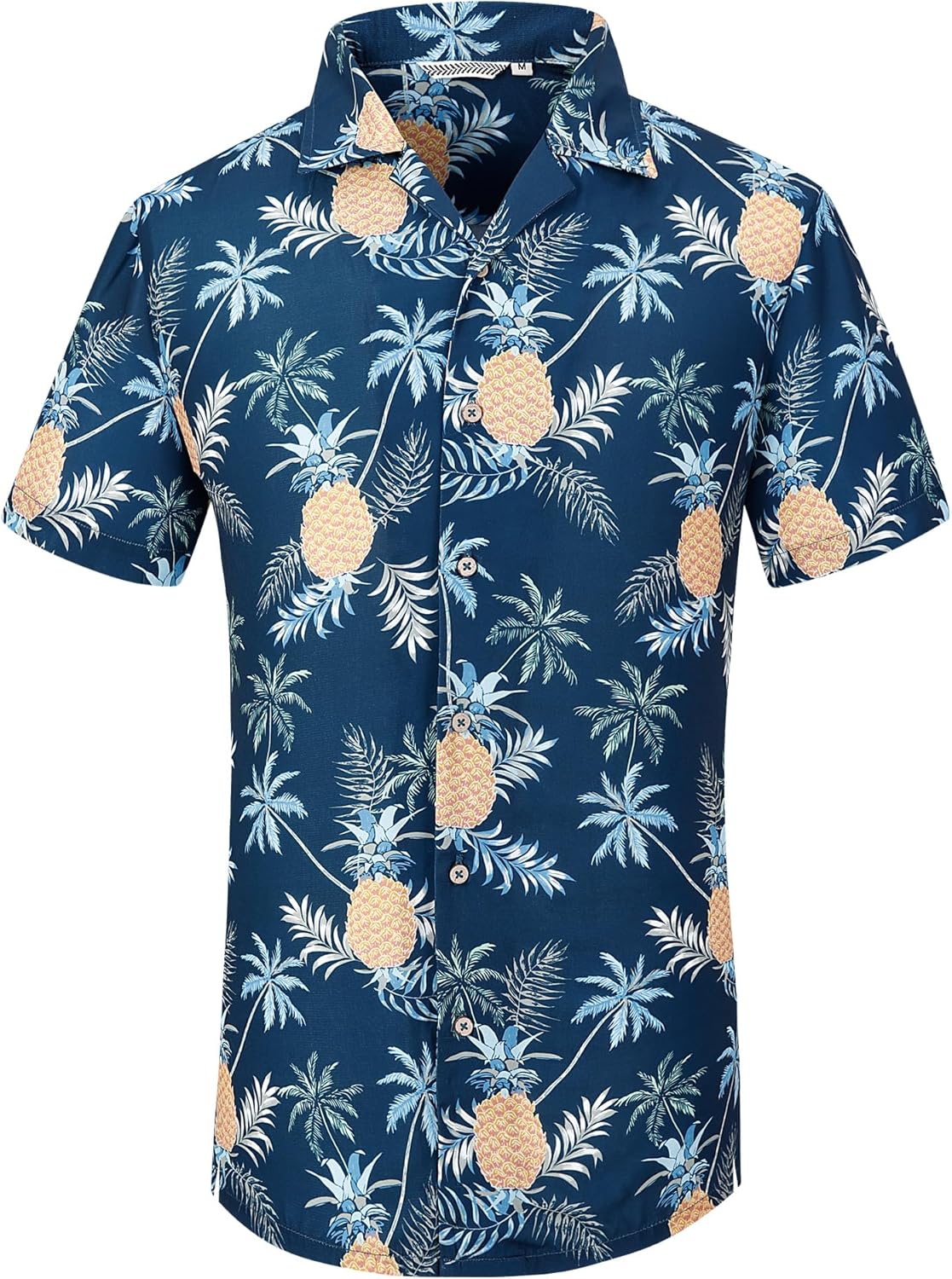 Alex Vando Mens Hawaiian Shirts Short Sleeve Summer Aloha Hawaii Shirts