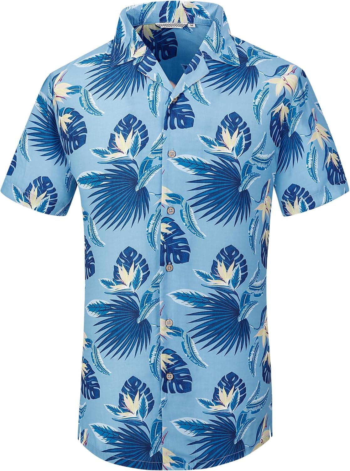 Alex Vando Mens Hawaiian Shirts Short Sleeve Summer Aloha Hawaii Shirts