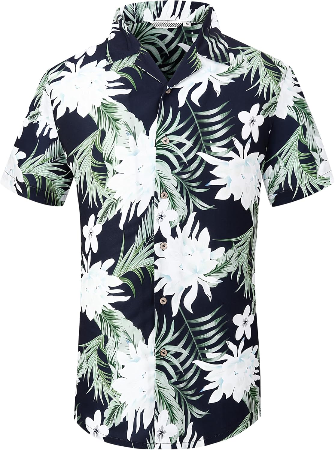 Alex Vando Mens Hawaiian Shirts Short Sleeve Summer Aloha Hawaii Shirts